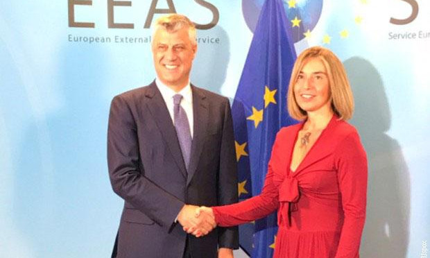 MOGERINI, NA ČEMU SI TI?! SAMO TI VIDIŠ DA PRIŠTINA HOĆE DIL SA SRBIJOM! Šefica EU diplomatije šokirala Balkan!